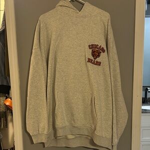 Abercrombie Chicago Bears Gray Hoodie